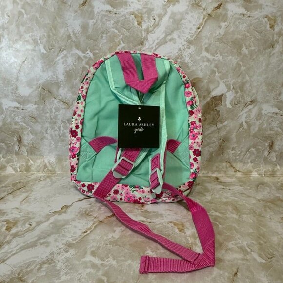 NEW Laura Ashley Girls Critter Cat Mini Backpack - Picture 2 of 6